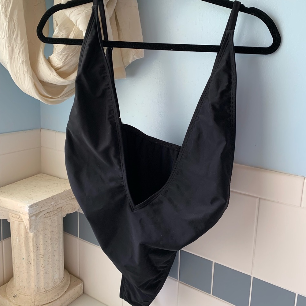 Black one piece